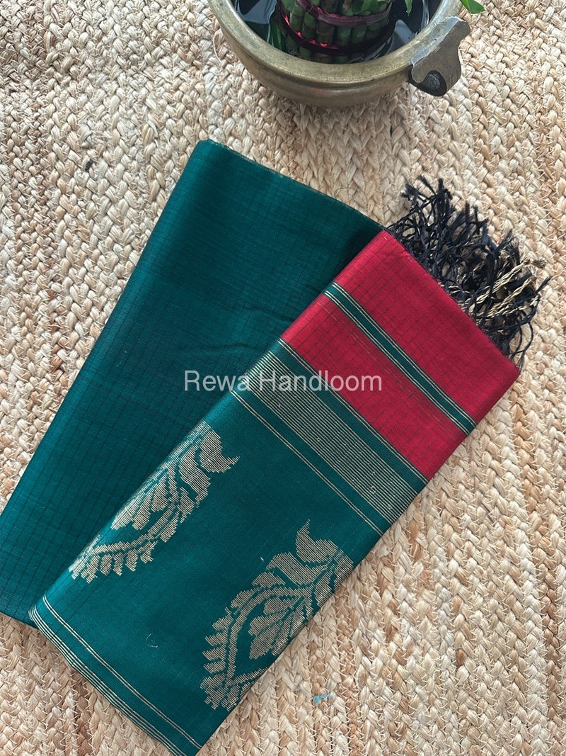 Maheshwari Top-Dupatta Set