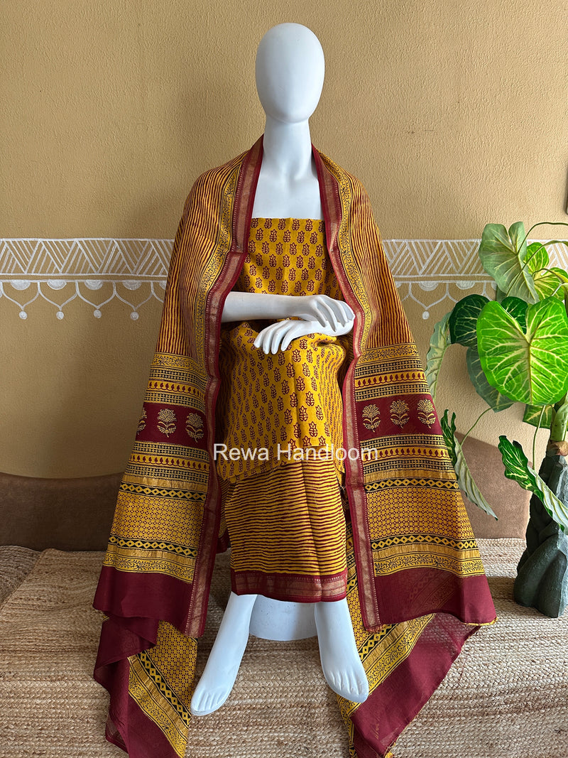 Maheshwari Bagh Print Suit