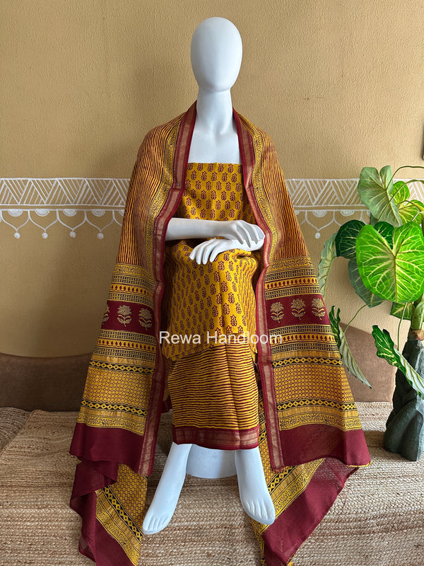 Maheshwari Bagh Print Suit