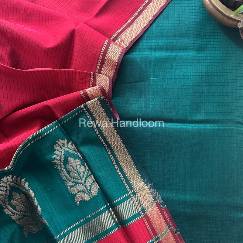 Maheshwari Motifs Top-Dupatta Set