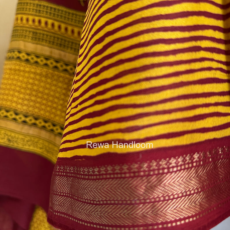 Maheshwari Bagh Print Suit