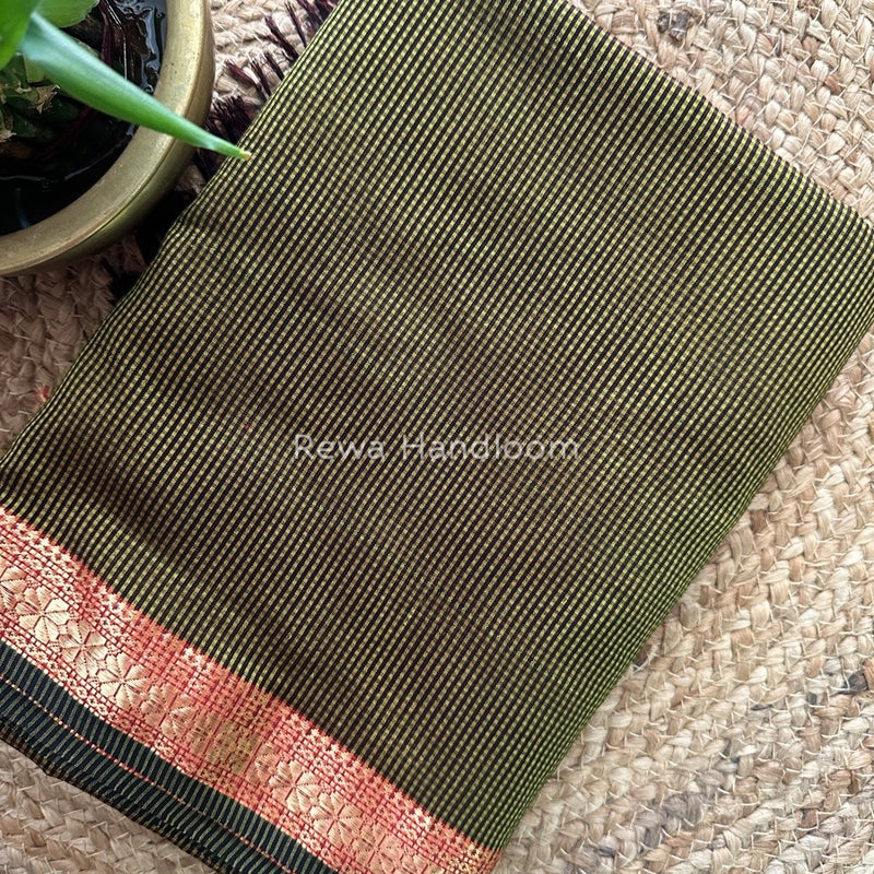 Maheshwari Garbha Reshami Silk Saree