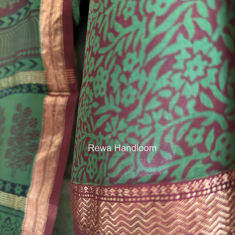 Maheshwari Bagh Print Suit