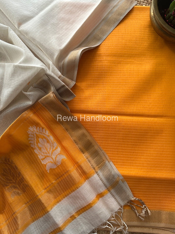 Maheshwari Motifs Top-Dupatta Set