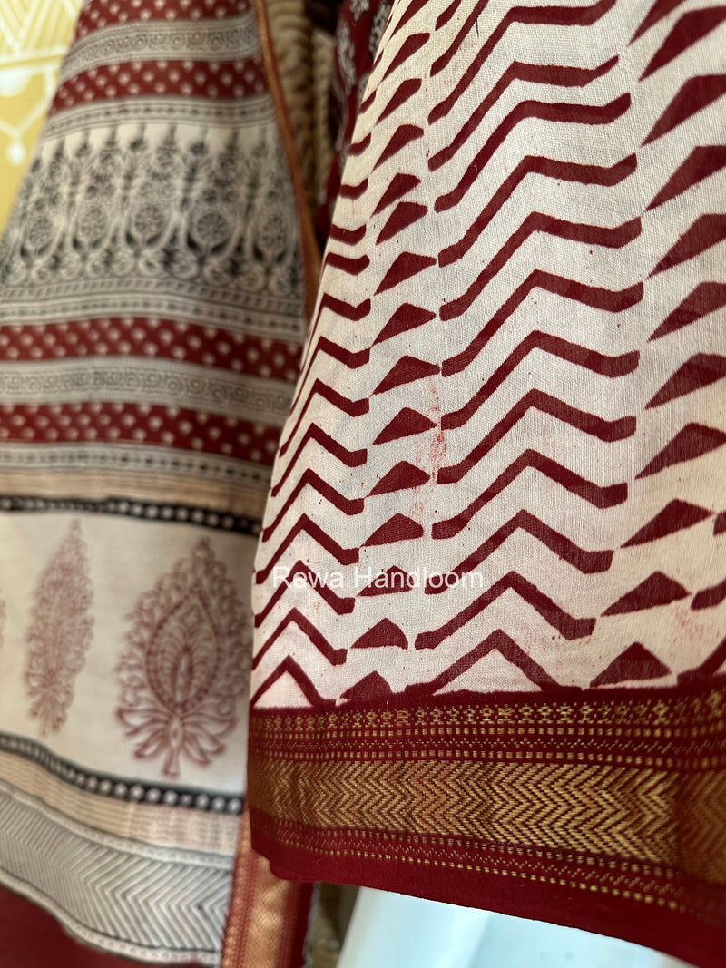 Maheshwari Bagh Print Suit