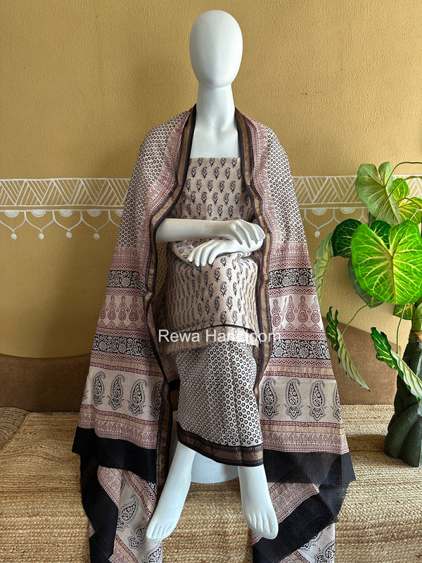 Maheshwari Bagh Print Suit