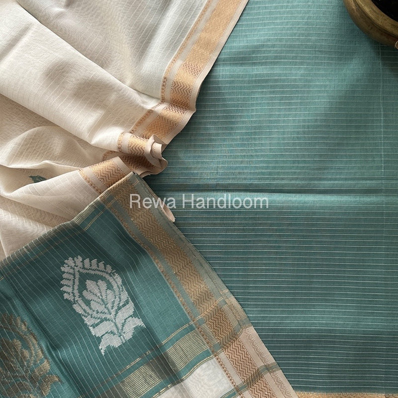 Maheshwari Motifs Top-Dupatta Set
