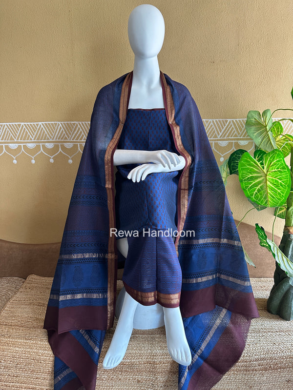 Maheshwari Bagh Print Suit