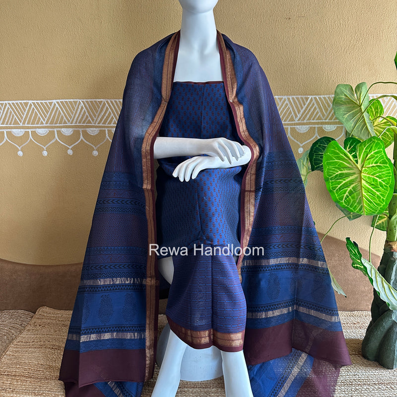 Maheshwari Bagh Print Suit