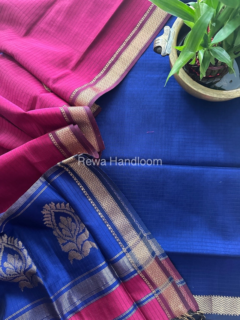 Maheshwari Motifs Top-Dupatta Set