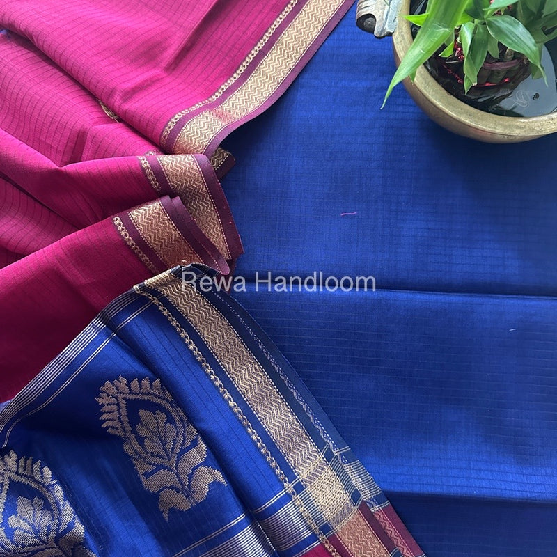 Maheshwari Motifs Top-Dupatta Set