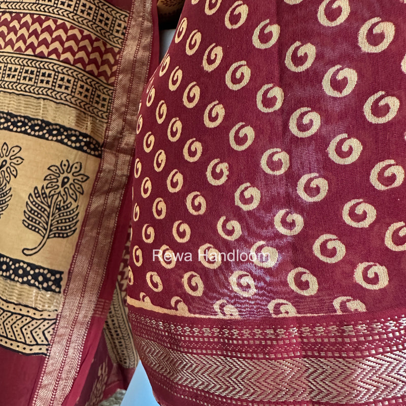 Maheshwari Bagh Print Suit