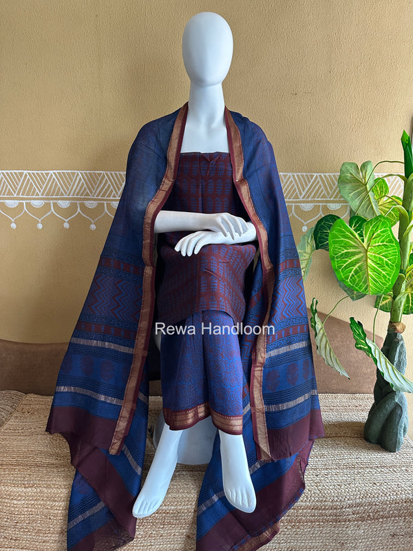 Maheshwari Bagh Print Suit