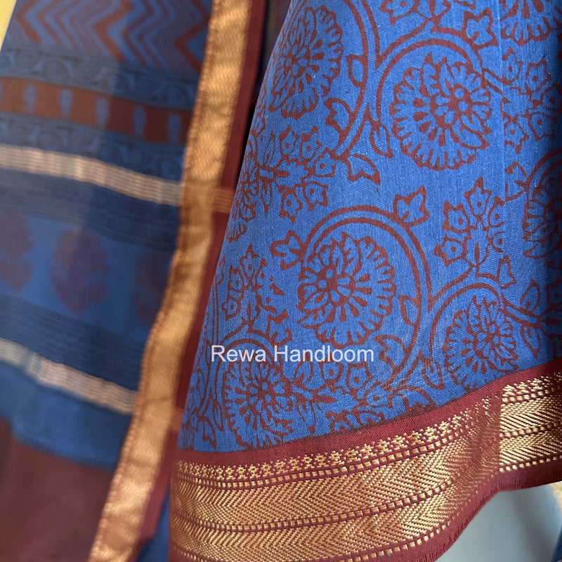 Maheshwari Bagh Print Suit