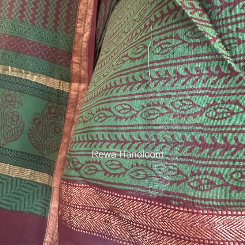 Maheshwari Bagh Print Suit