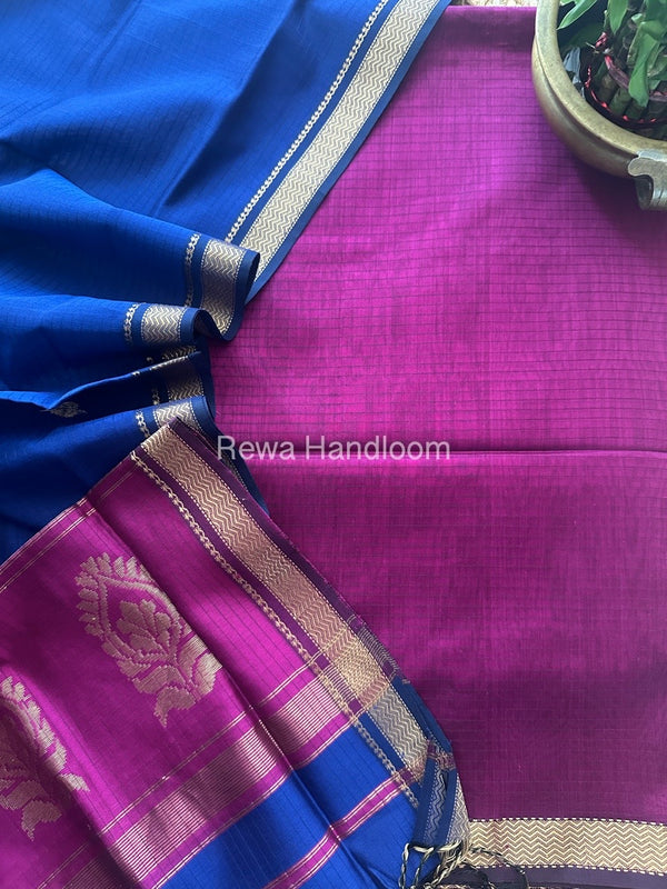 Maheshwari Motifs Top-Dupatta Set