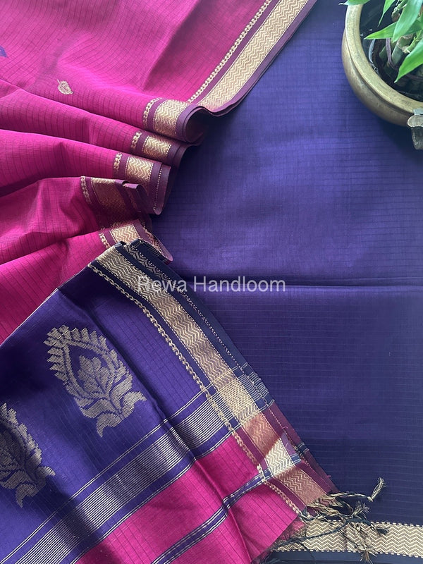 Maheshwari Motifs Top-Dupatta Set