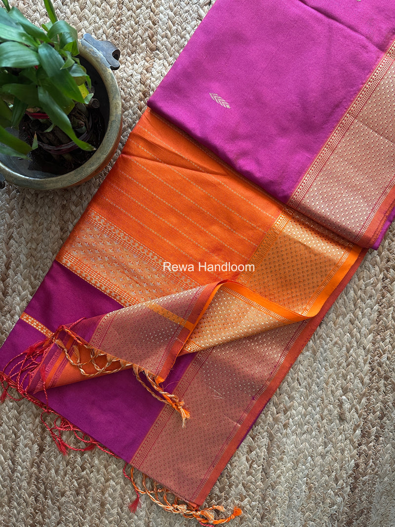 Maheshwari Pure Silk Saree