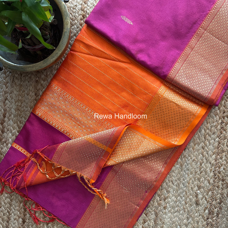 Maheshwari Pure Silk Saree