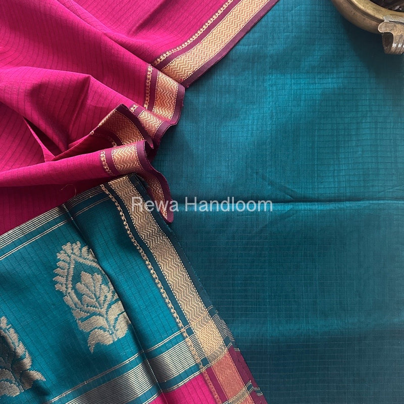 Maheshwari Motifs Top-Dupatta Set