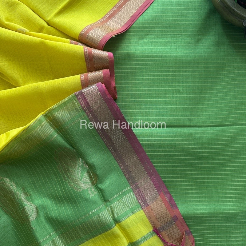 Maheshwari Motifs Top-Dupatta Set