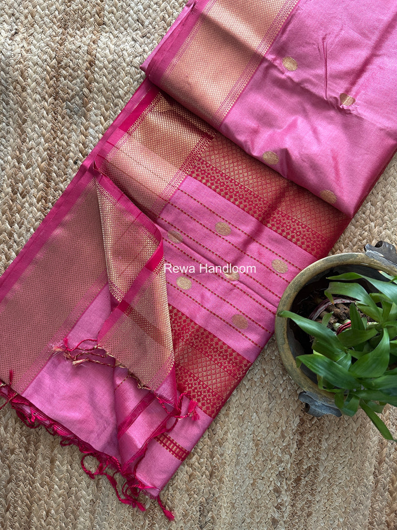 Maheshwari Pure Silk Saree
