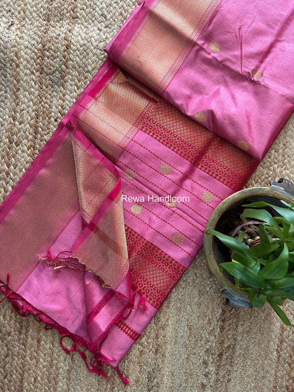 Maheshwari Pure Silk Saree