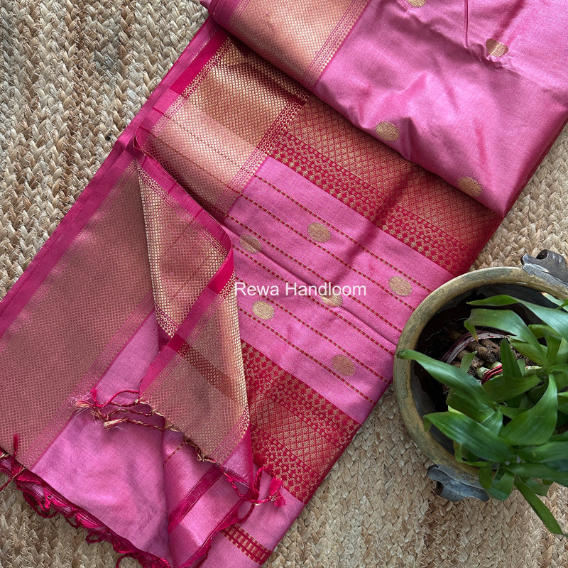 Maheshwari Pure Silk Saree