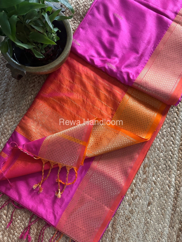 Maheshwari Pure Silk Saree