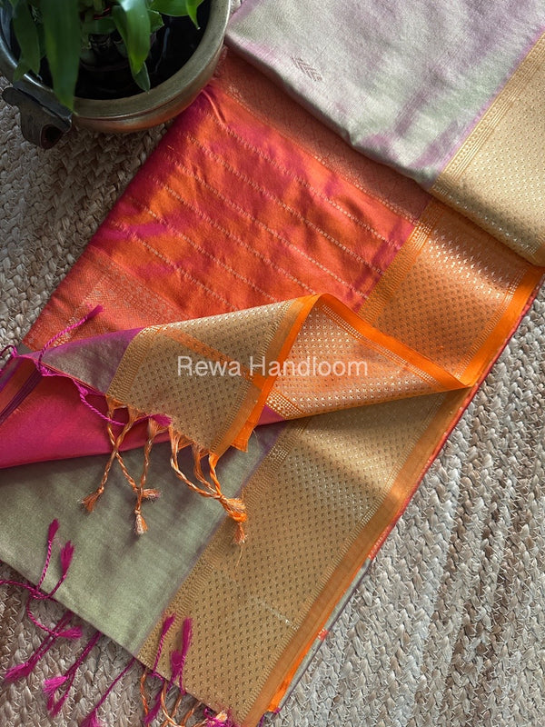 Maheshwari Pure Silk Saree