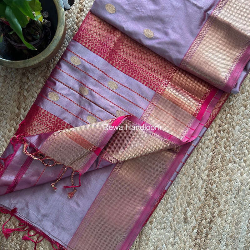 Maheshwari Pure Silk Saree