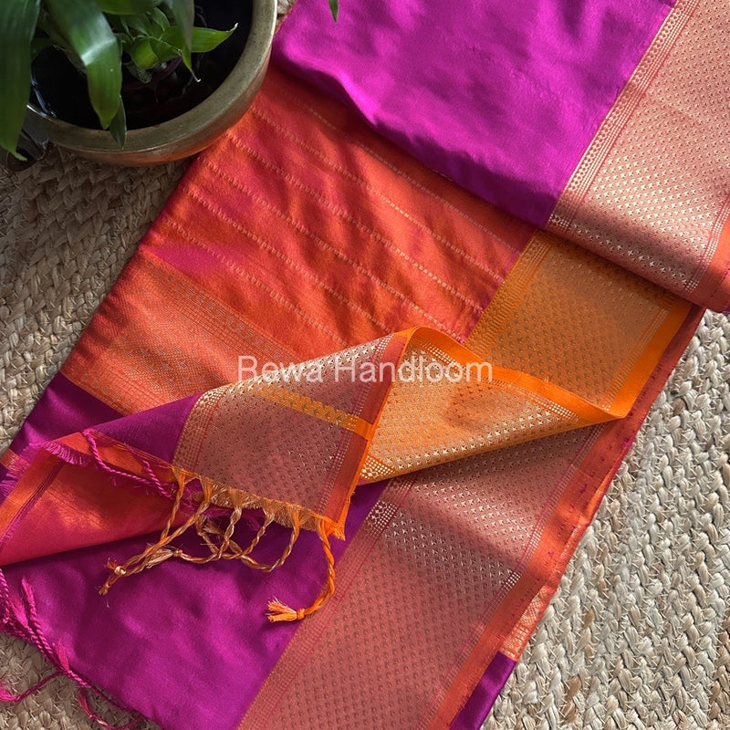 Maheshwari Pure Silk Saree