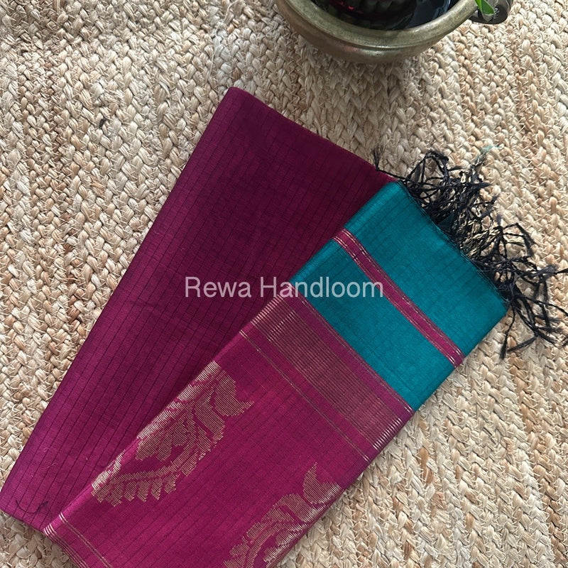 Maheshwari Top-Dupatta Set