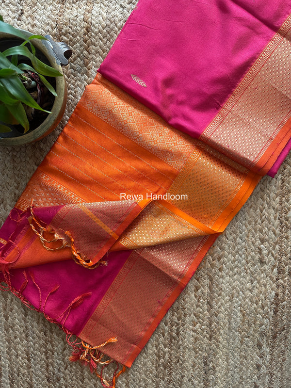 Maheshwari Pure Silk Saree