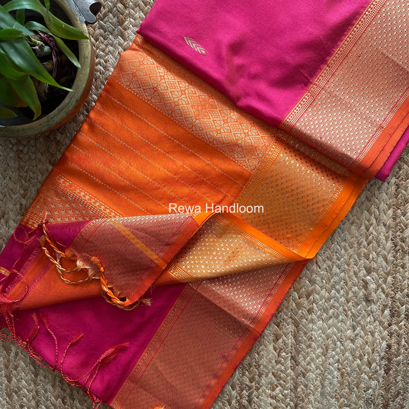 Maheshwari Pure Silk Saree