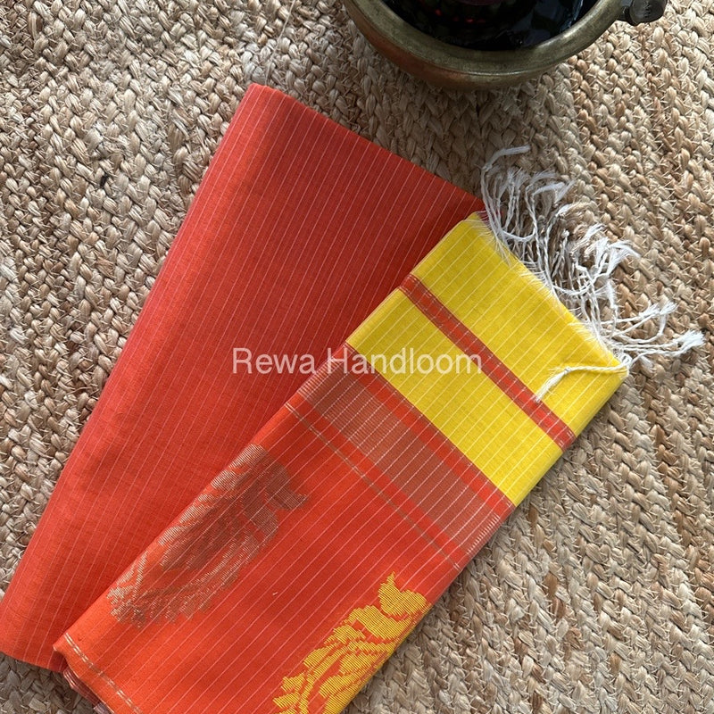 Maheshwari Top-Dupatta Set