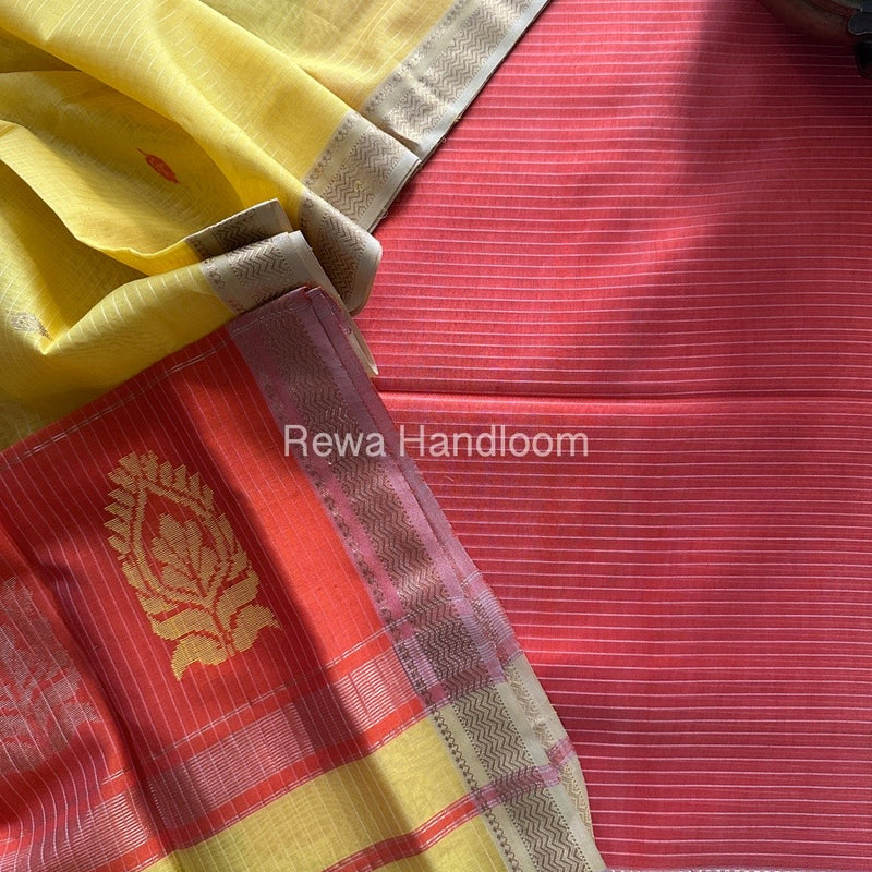 Maheshwari Motifs Top-Dupatta Set