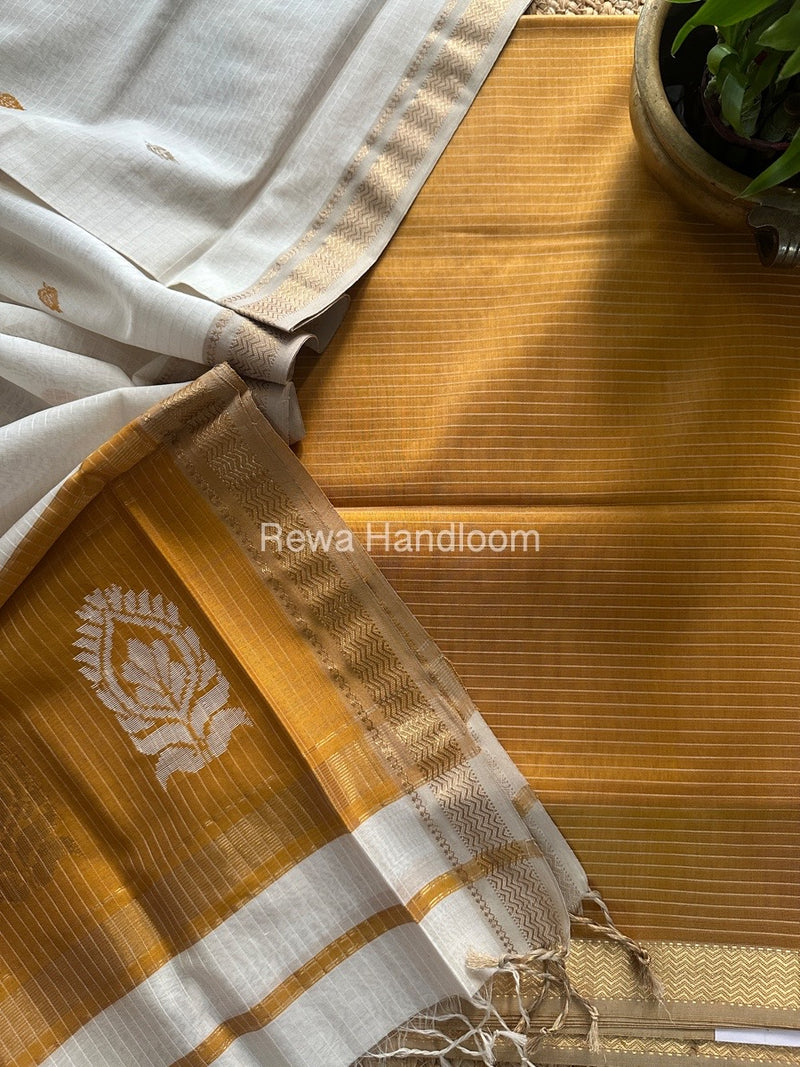 Maheshwari Motifs Top-Dupatta Set