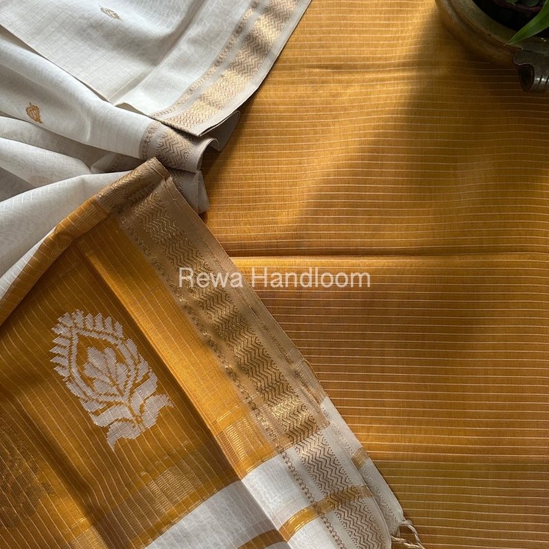 Maheshwari Motifs Top-Dupatta Set