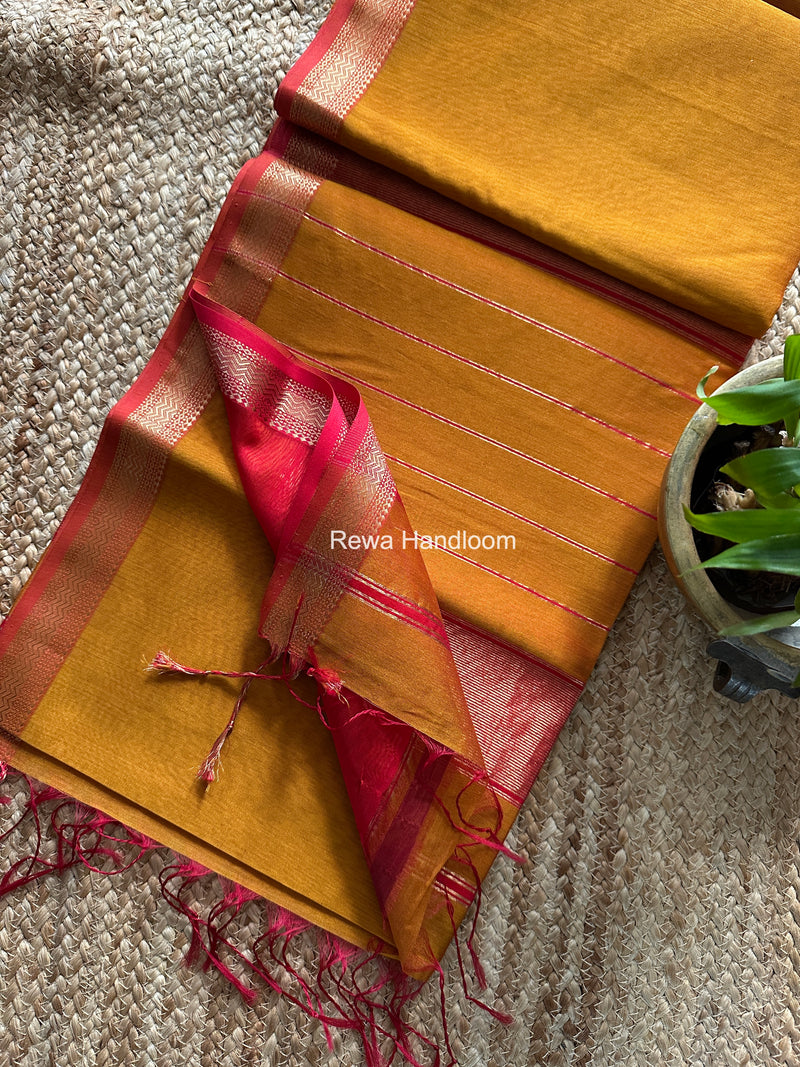 Maheshwari Rewa Lehar Saree