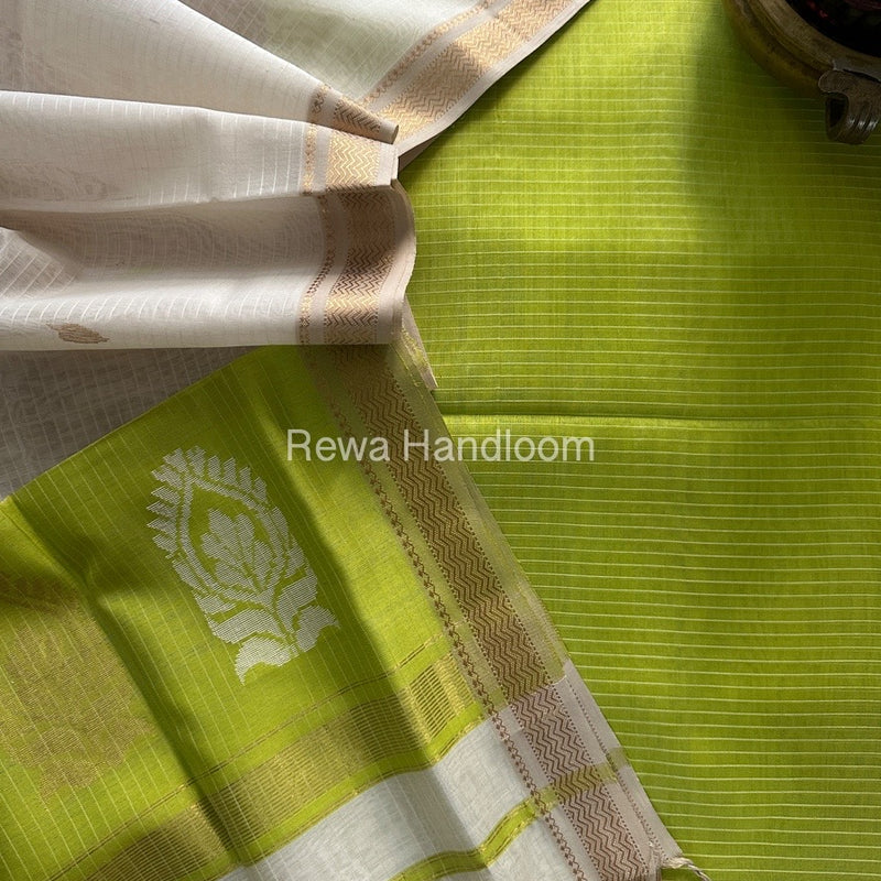 Maheshwari Motifs Top-Dupatta Set