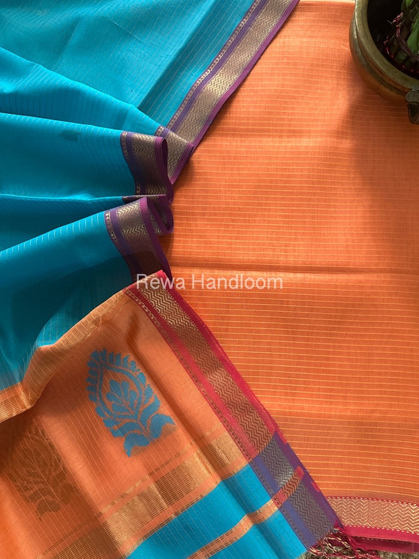 Maheshwari Motifs Top-Dupatta Set