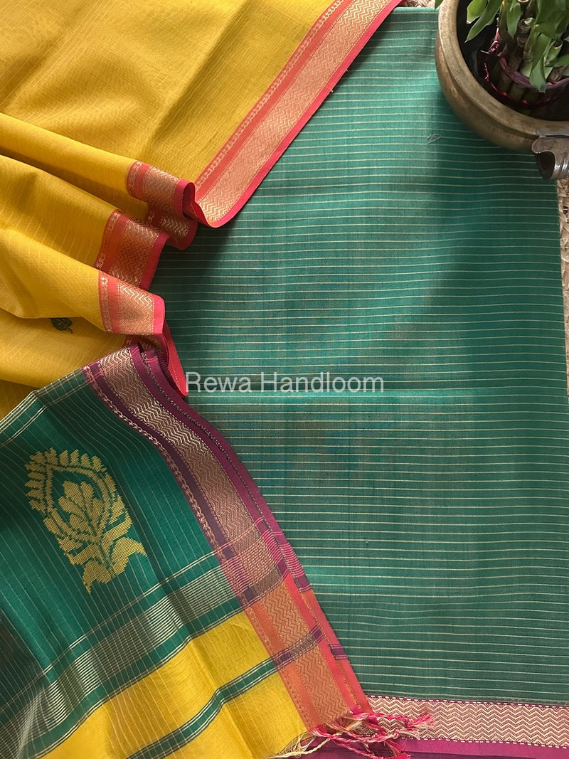 Maheshwari Motifs Top-Dupatta Set