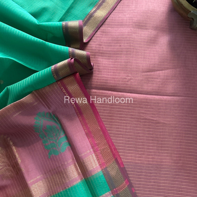 Maheshwari Motifs Top-Dupatta Set