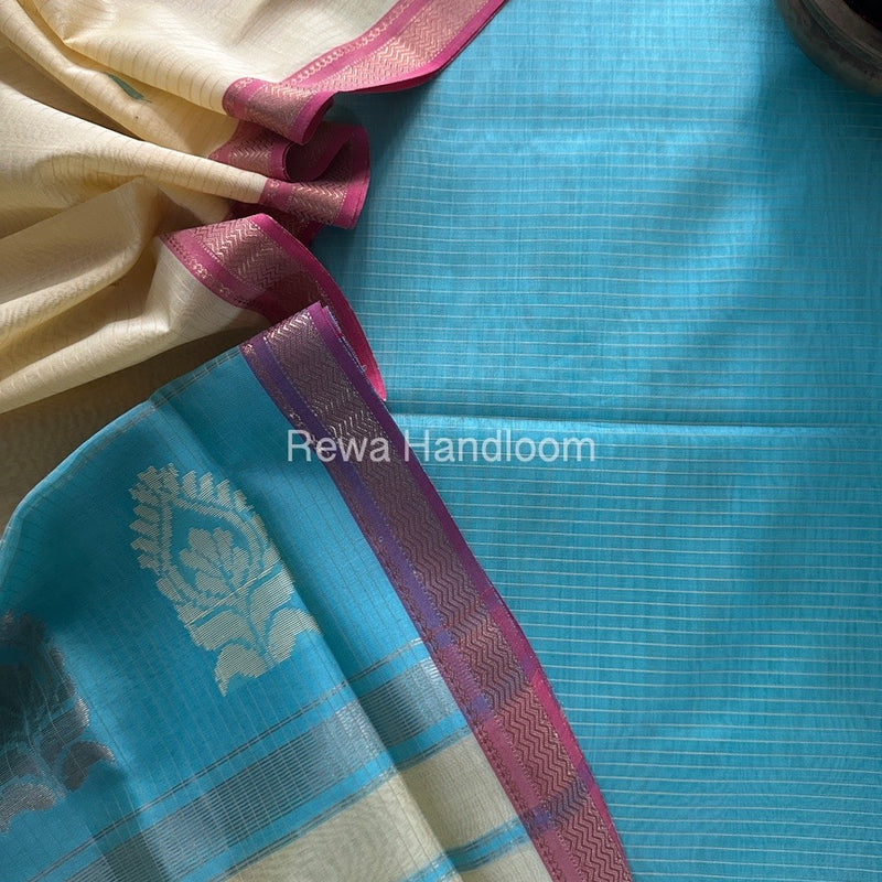 Maheshwari Motifs Top-Dupatta Set