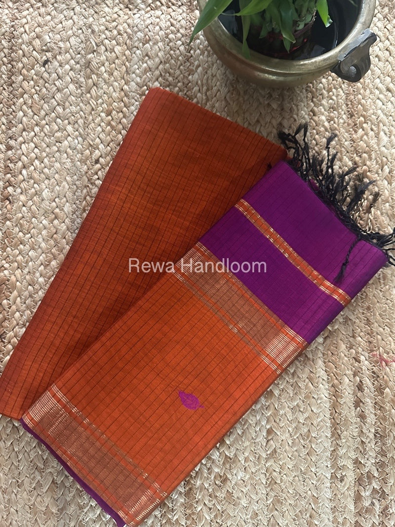 Maheshwari Top-Dupatta Set