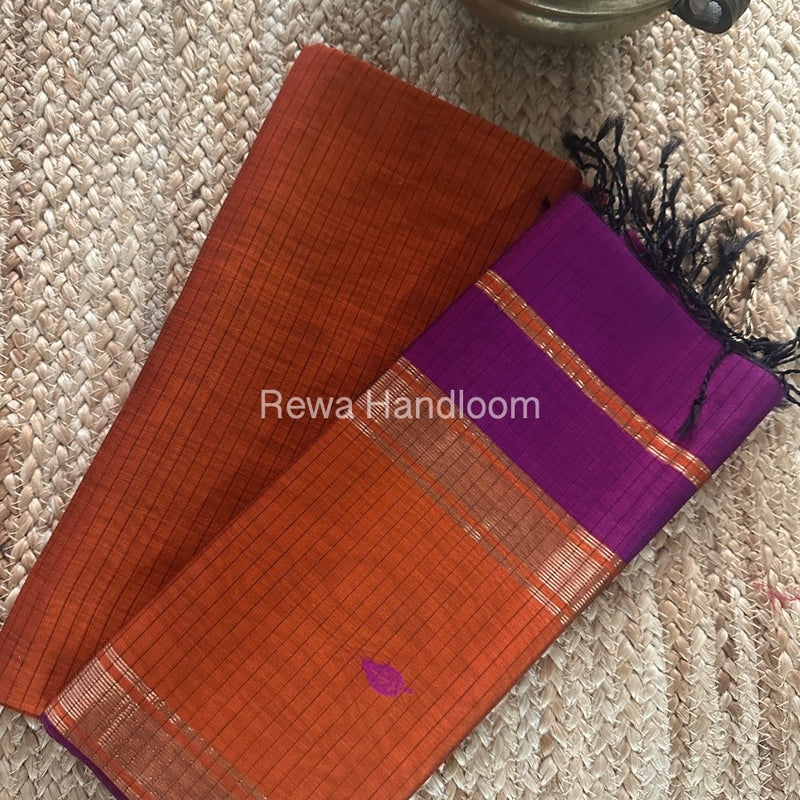 Maheshwari Top-Dupatta Set