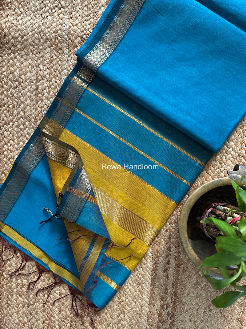 Maheshwari Rasta Lehar Saree