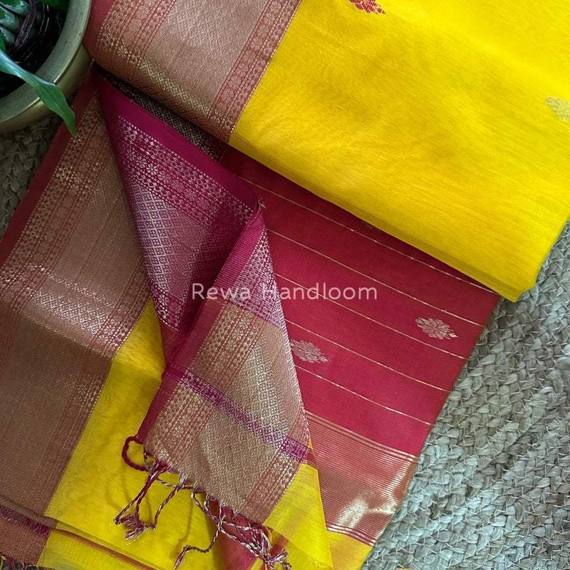 Maheshwari Zari Butti Saree