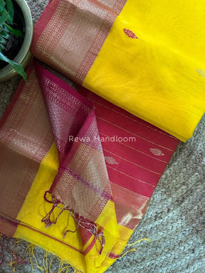 Maheshwari Zari Butti Saree